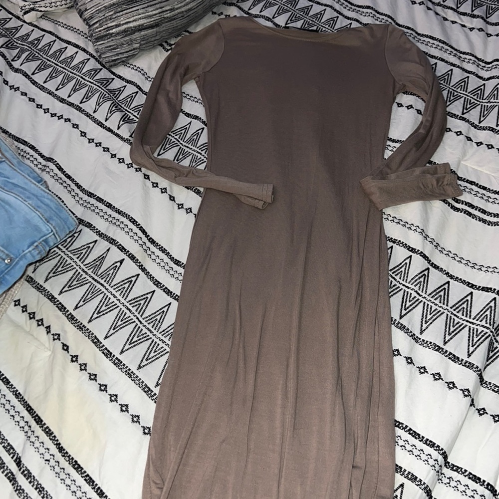 Beown dress for night out